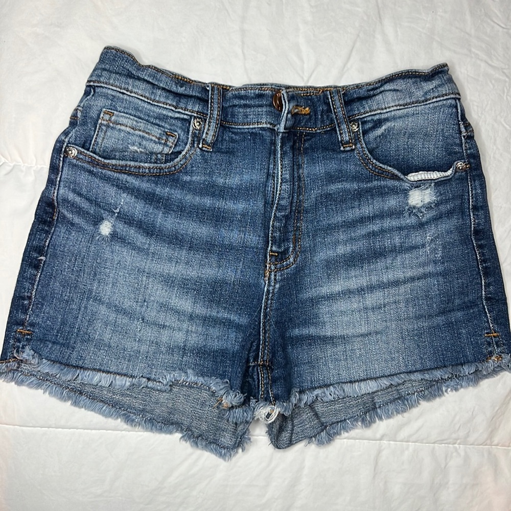 Pistola Denim Frayed Shorts - size 26/4